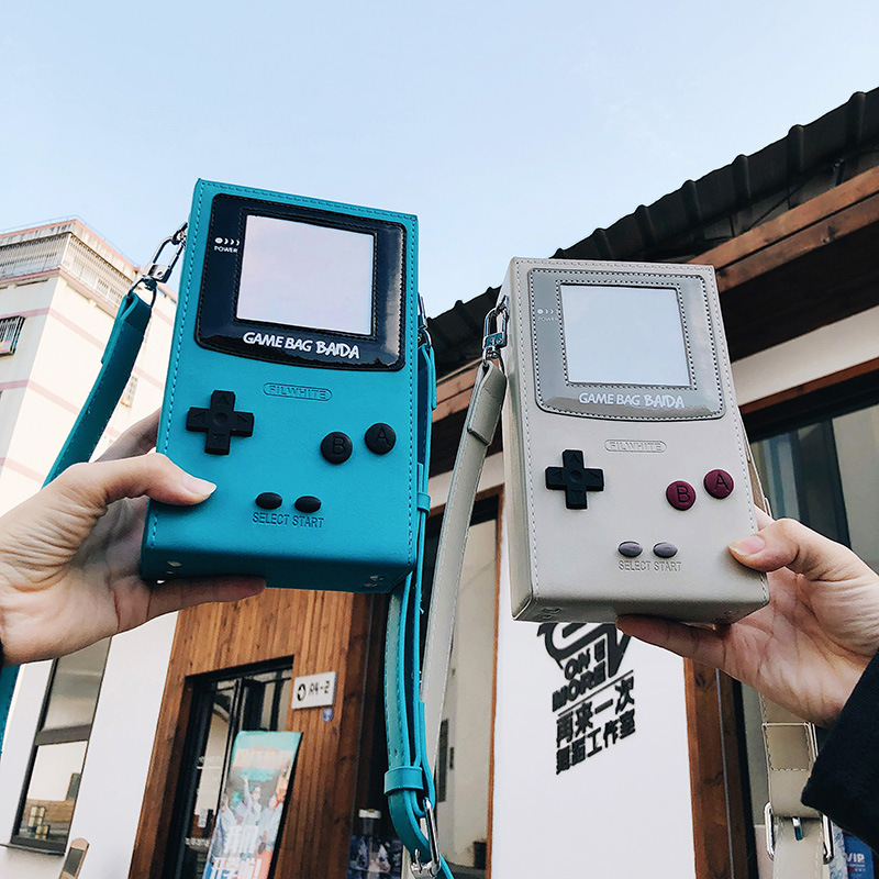 Retro Gaming Events - Unieke creatieve gameconsole-vormige crossbody mini tas,