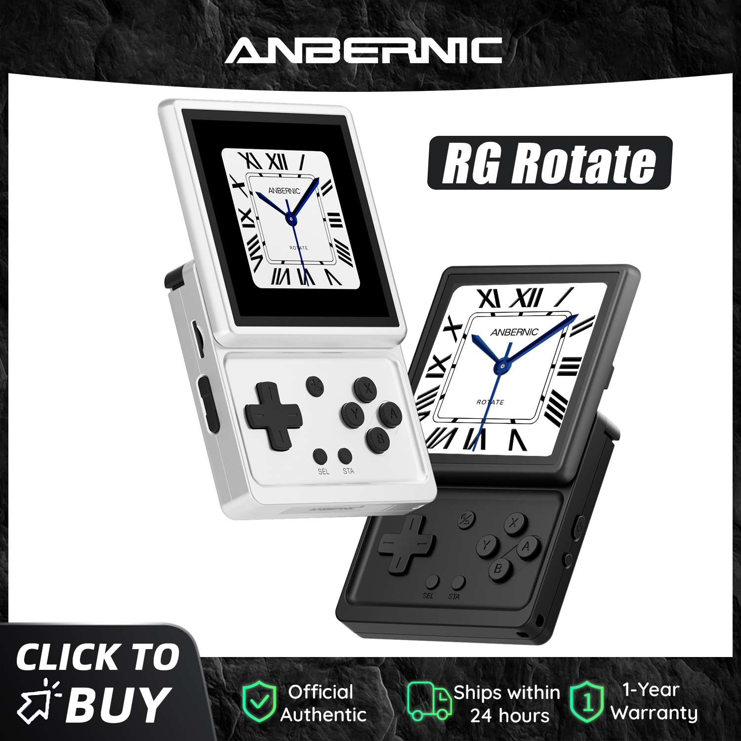 Retro Gaming Years - Anbernic RG Rotate Retro Handheld Game