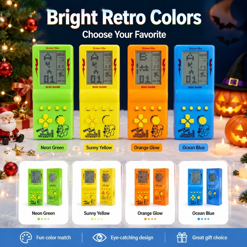 Retro Gaming Years - 4-inch groot scherm retro handheld gamingapparaat,