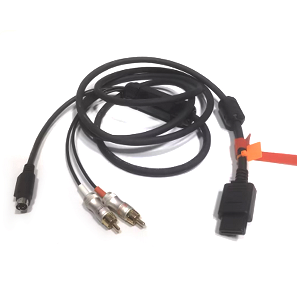 Retro Gaming Events - Sfc N64 Ngc S-Video Kabel Afgeschermde