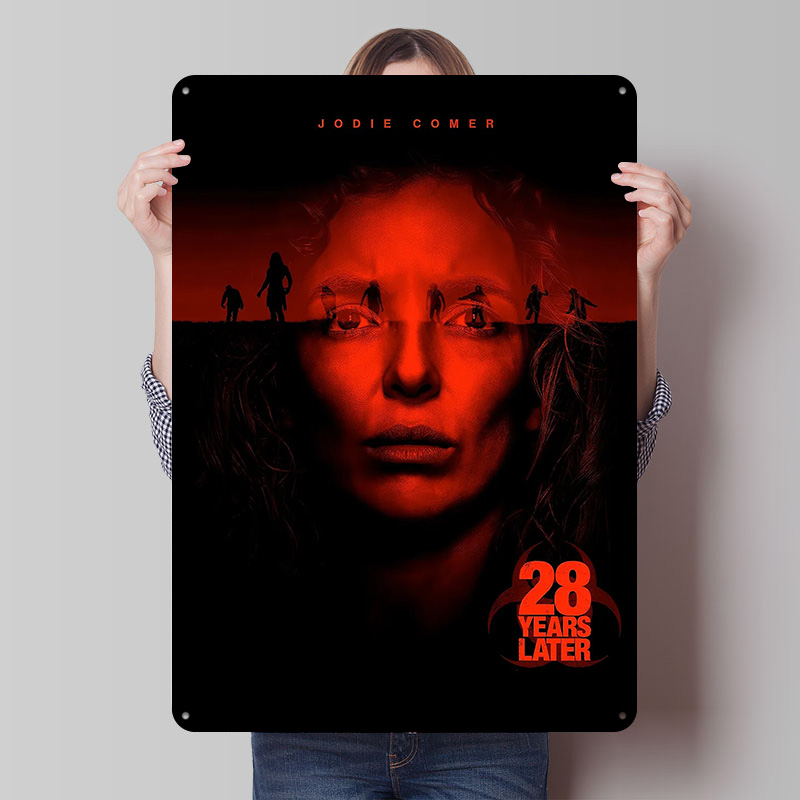 Retro Gaming Years - 28 Jaar Later Filmposter Gecustomizeerde Vintage