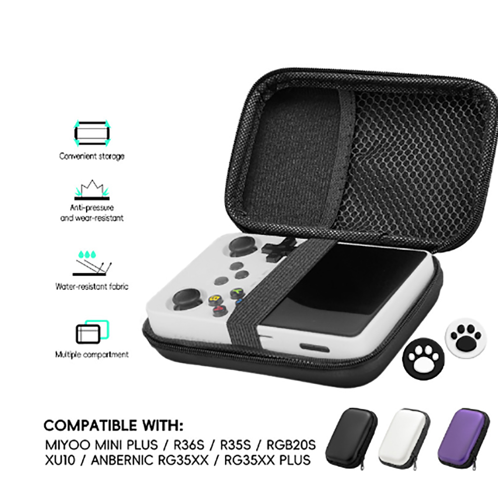 Retro Gaming R36S - Harde draagtas compatibel met retro handheld