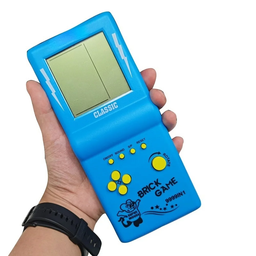 Retro Gaming Years - Nostalgische 3,5-inch Tetris draagbare gameconsole, mini
