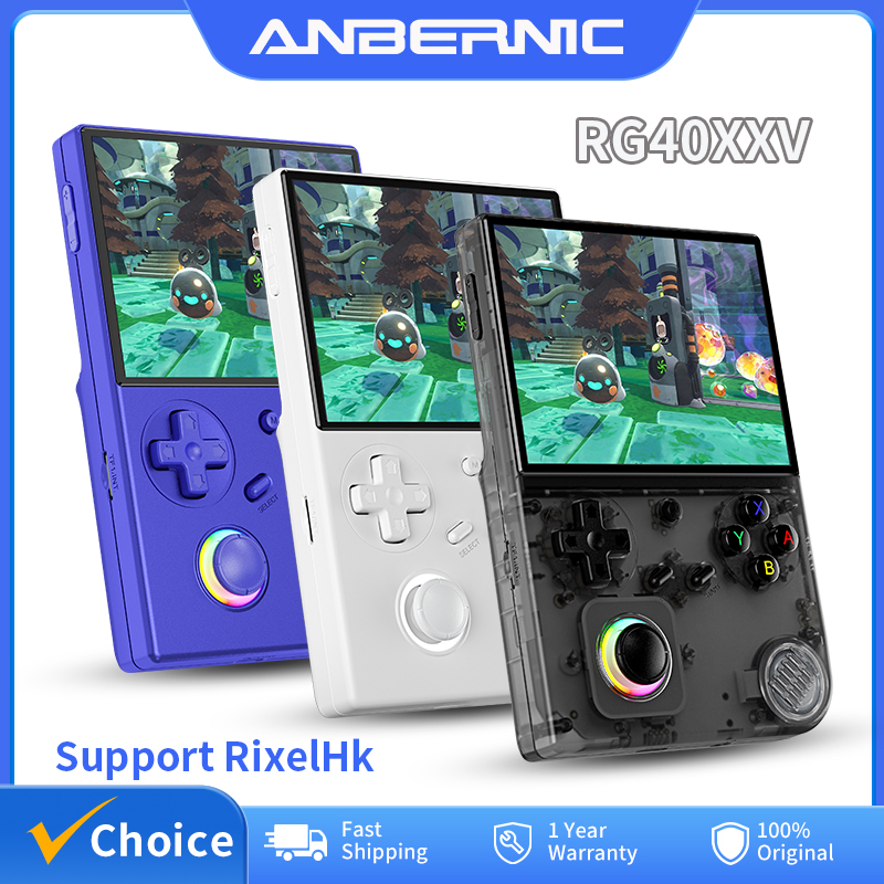 ANBERNIC RG40XXV Retro Handhel - Retro Gaming Console Lego recensie en prijs