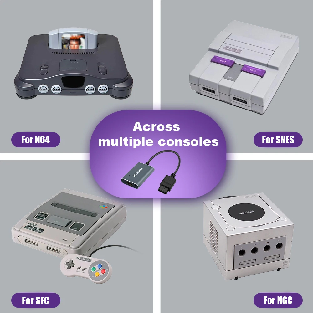 Bitfunx 720P Svideo/AV naar HD - Retro Gaming Console Lego recensie en prijs