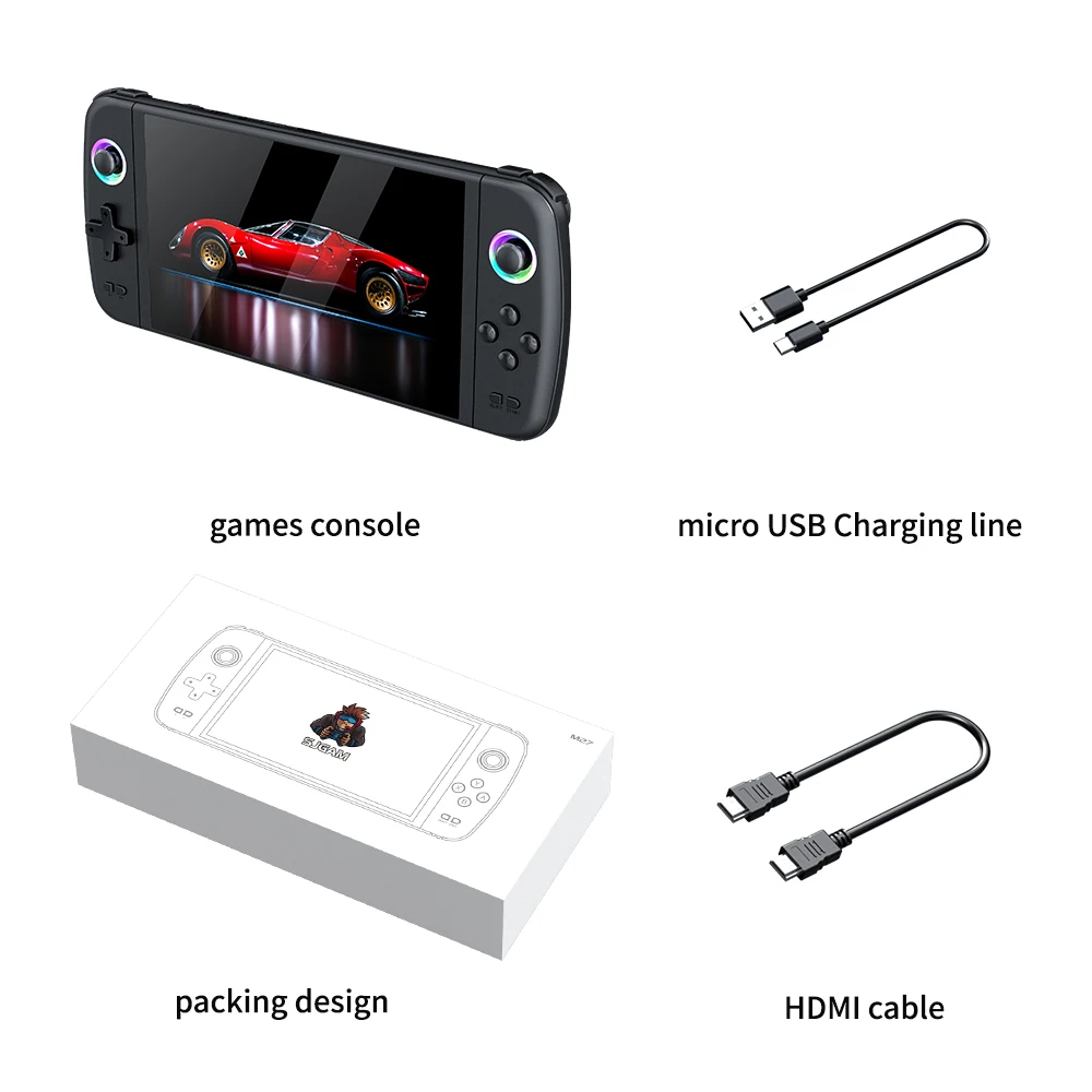 128G M27 Handheld Game Player  - Retro Gaming Console Lego recensie en prijs