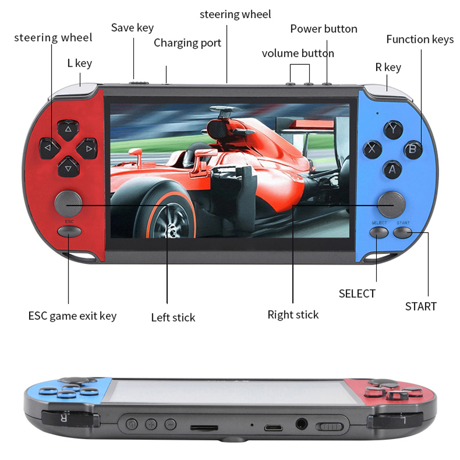 Draagbare Handheld Videogame T - Retro Gaming Console Lego recensie en prijs