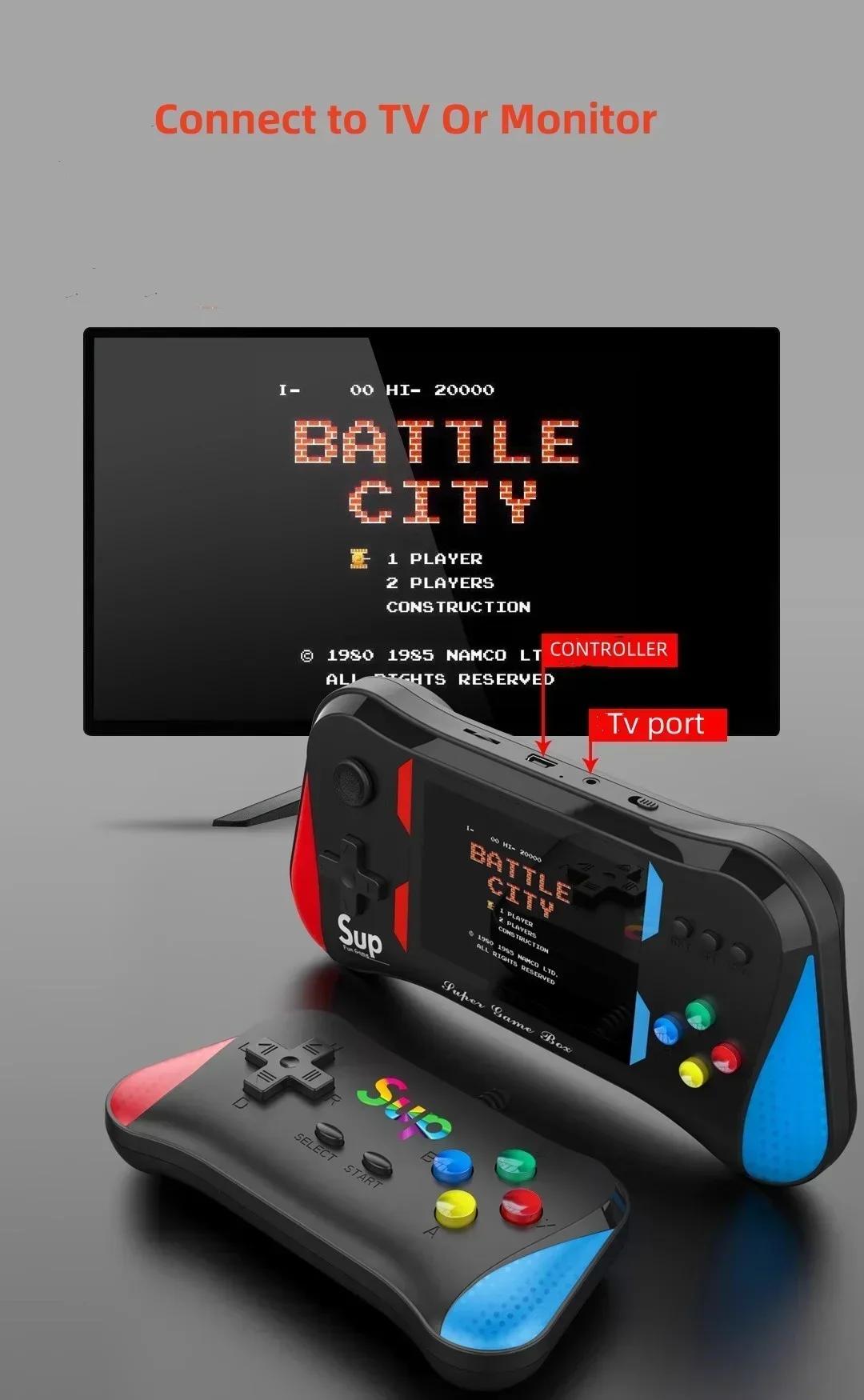 Kinderspelconsole Palm Retro O - Retro Gaming Events recensie en prijs