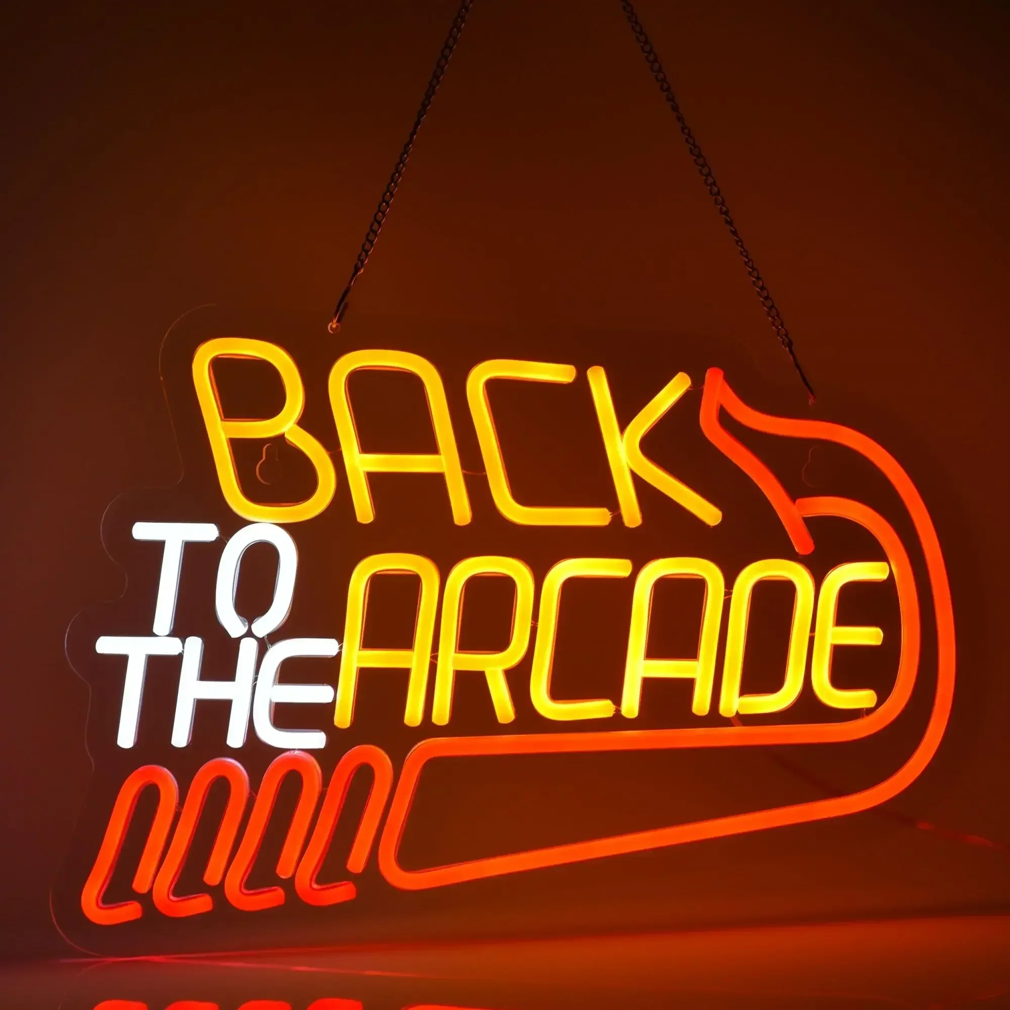 Terug naar de Arcade Neon Sign - Retro Gaming Ideas recensie en prijs