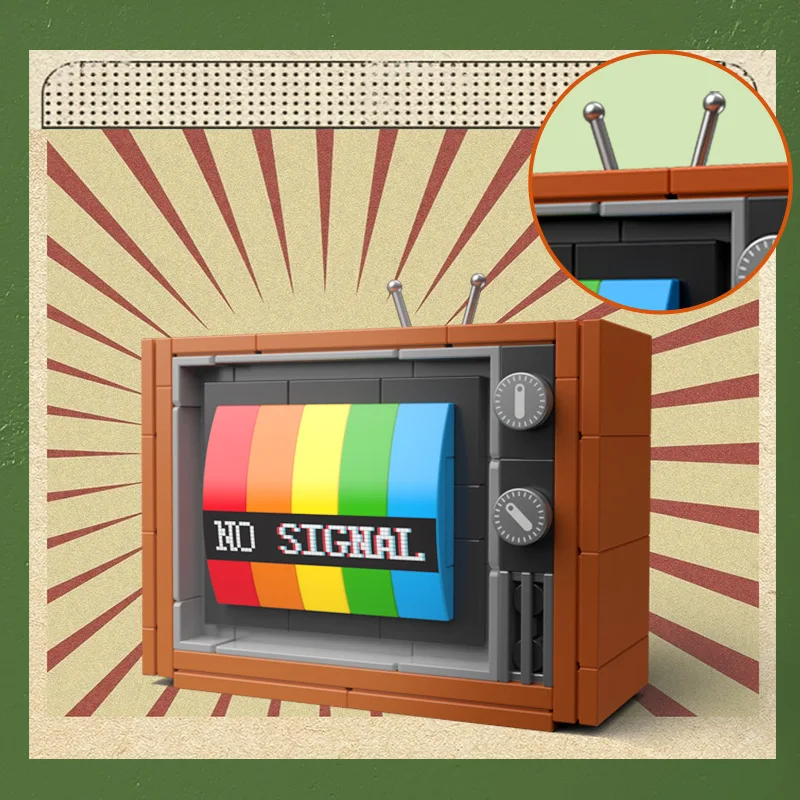 DIY Retro Elektrische Apparate - Retro Gaming Console Lego recensie en prijs